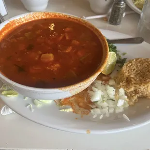 Caldo camaron