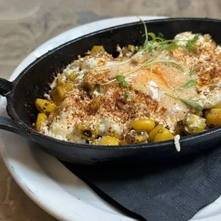 Elote skillet