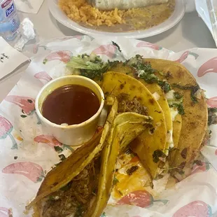 a plate of food