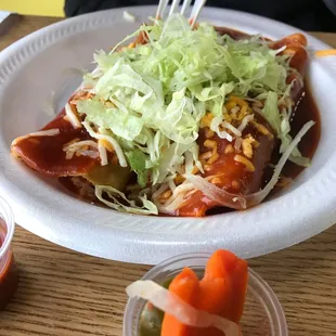 Cheese Enchiladas