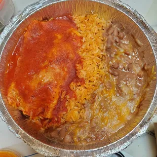 Enchiladas (chicken)