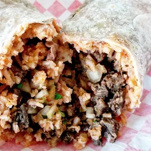 Carne Asada Burrito
