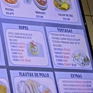 Menu 6/6