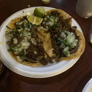 Carne asada tacos