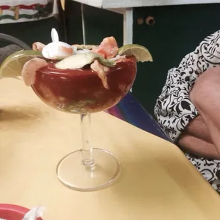 Coctel de camaron! / shrimp cocktail