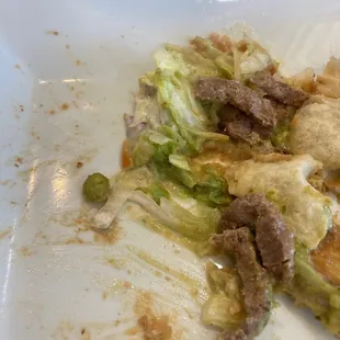 The random pea? And yes it was a pea, I checked.