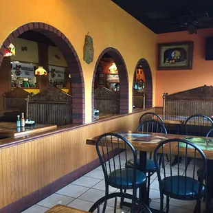 The view towards the bar