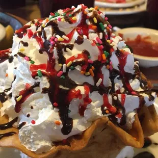 waffles, food