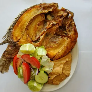 Mojarra frita