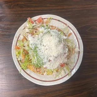 Tostada de pollo