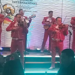 The Mariachis at Pancho Villa's,  Fontana.