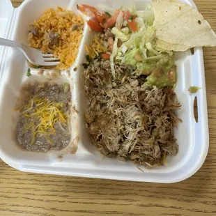 Carnitas plate