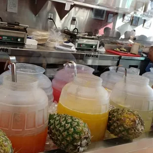 Agua fresca choices