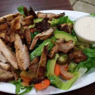 Chicken avacado salad! Nom Nom Nom!