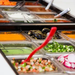 salsa bar