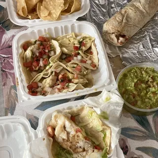 Prawns Burrito
