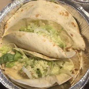 Chicken Soft Taco