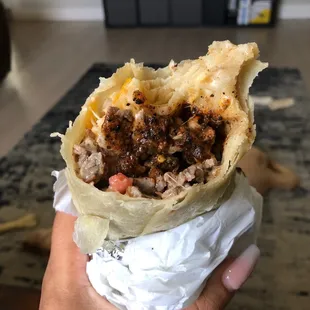 Cali burrito 10/10 recommended. Soooo good.