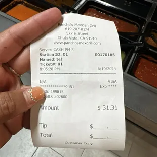 That&apos;s how much it cost me for a lil place with 5 roll tacos