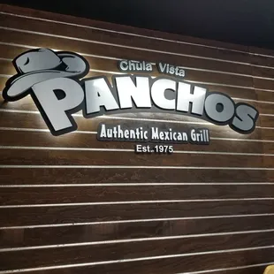 Panchos Authentic Mexican Grill Established 1975