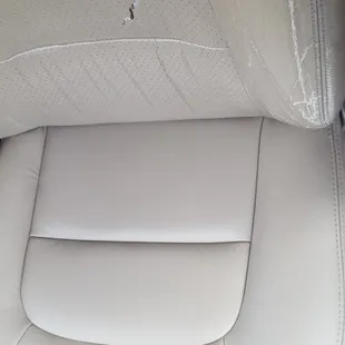 Now you see how nice and plush my seats are. Ordered leather to do backs