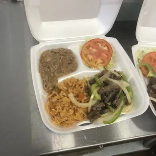 Fajita plate
