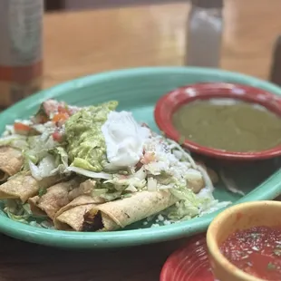 Shredded beef Taquitos