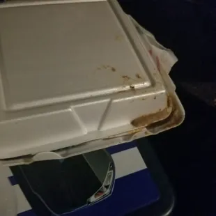 a pan of food