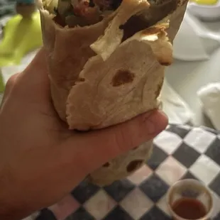 Carnitas burrito