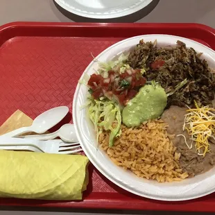 Combo #13 - carnitas plate