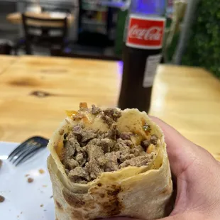 burrito no sabe bueno no avocado no lettuce no tomatoes carne asada burrito not good place over priced