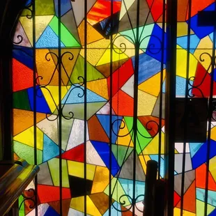 Stained glass window