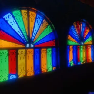 Stained glass window