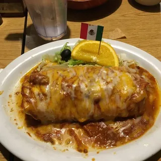 Beef and Bean Burrito
