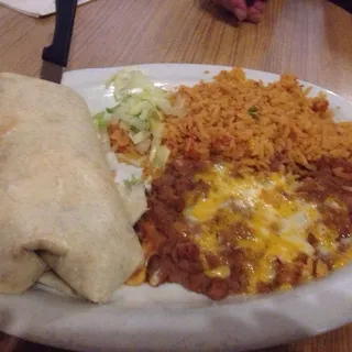 Ground Beef Burrito