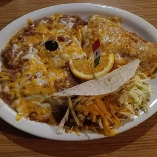 5. Chile Relleno Combo Plate