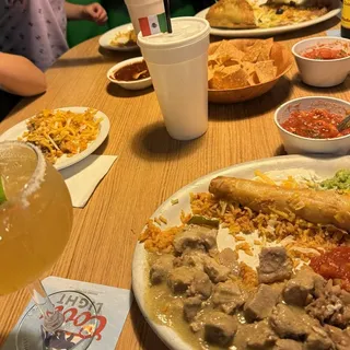 18. Chile Verde Combo Plate