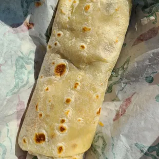 Road tripping through Kansas and found this delightful burrito!