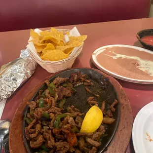 Steak Fajitas