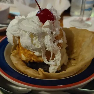Fried ice cream