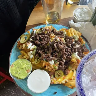 Carne asada fries