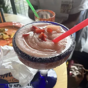 Strawberry frozen Margarita