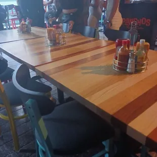 How they put the table in our personal space