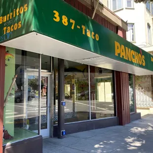 It was a pleasant sight to see that Pancho's will be returning shortly. 5/18/2021