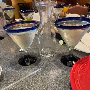Carafe of margarita for $22!!!! 2 glasses