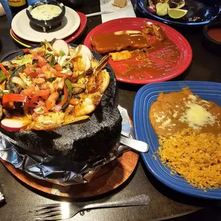 Big portion for lunch.  YUMMY