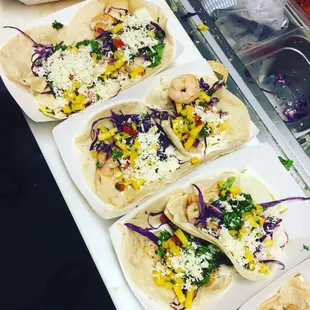 Shrimp tacos