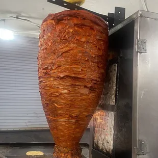 the meat being cooked