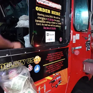 just giving people a heads up if they missed the sign - $1.50 card fee is a *bit* high