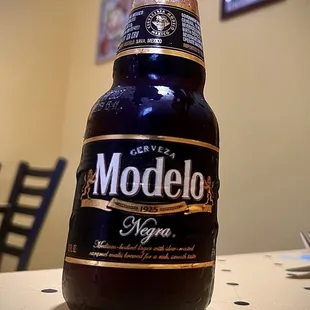 a bottle of modelo